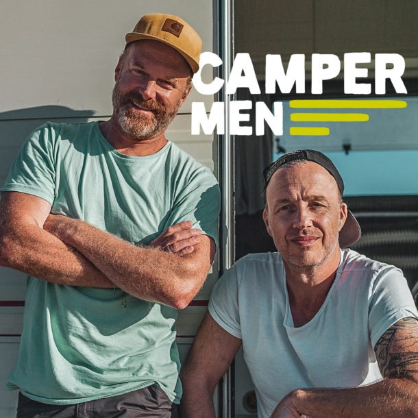 Campermen Cover (1500 Pixel) mit Gerd Blank und Henning Pommeé